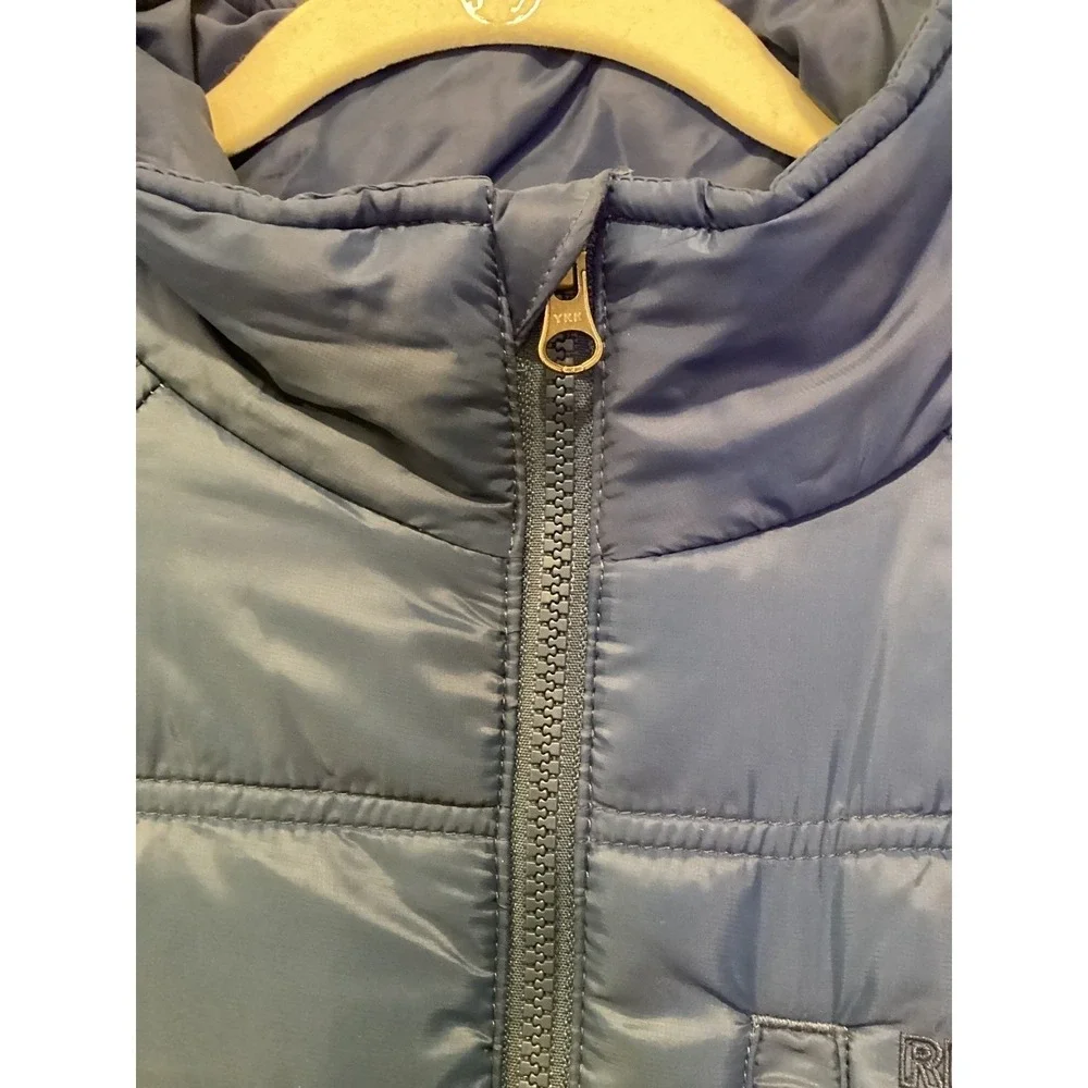 Red Head Brand Mens Puffer Jacket Blue Full Zip‎ Midweight - Size Large